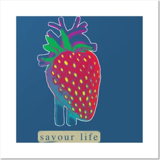 savour life Posters and Art